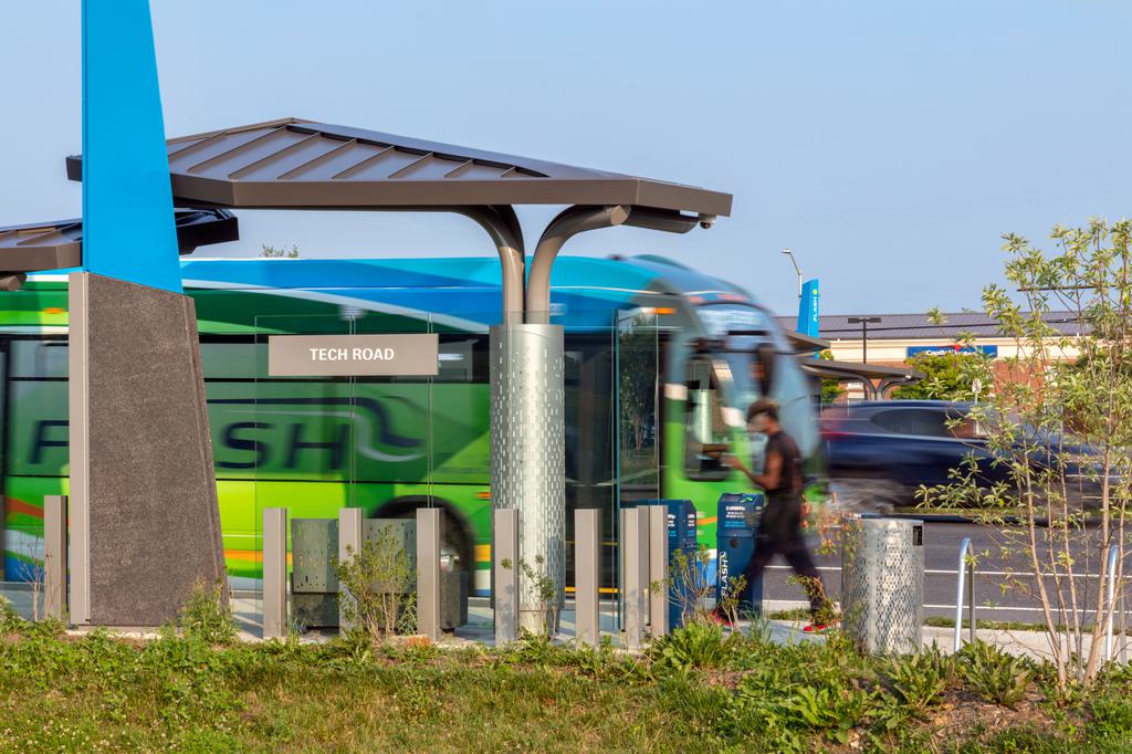 Montgomery County US29 Bus Rapid Transit - Landscape Forms