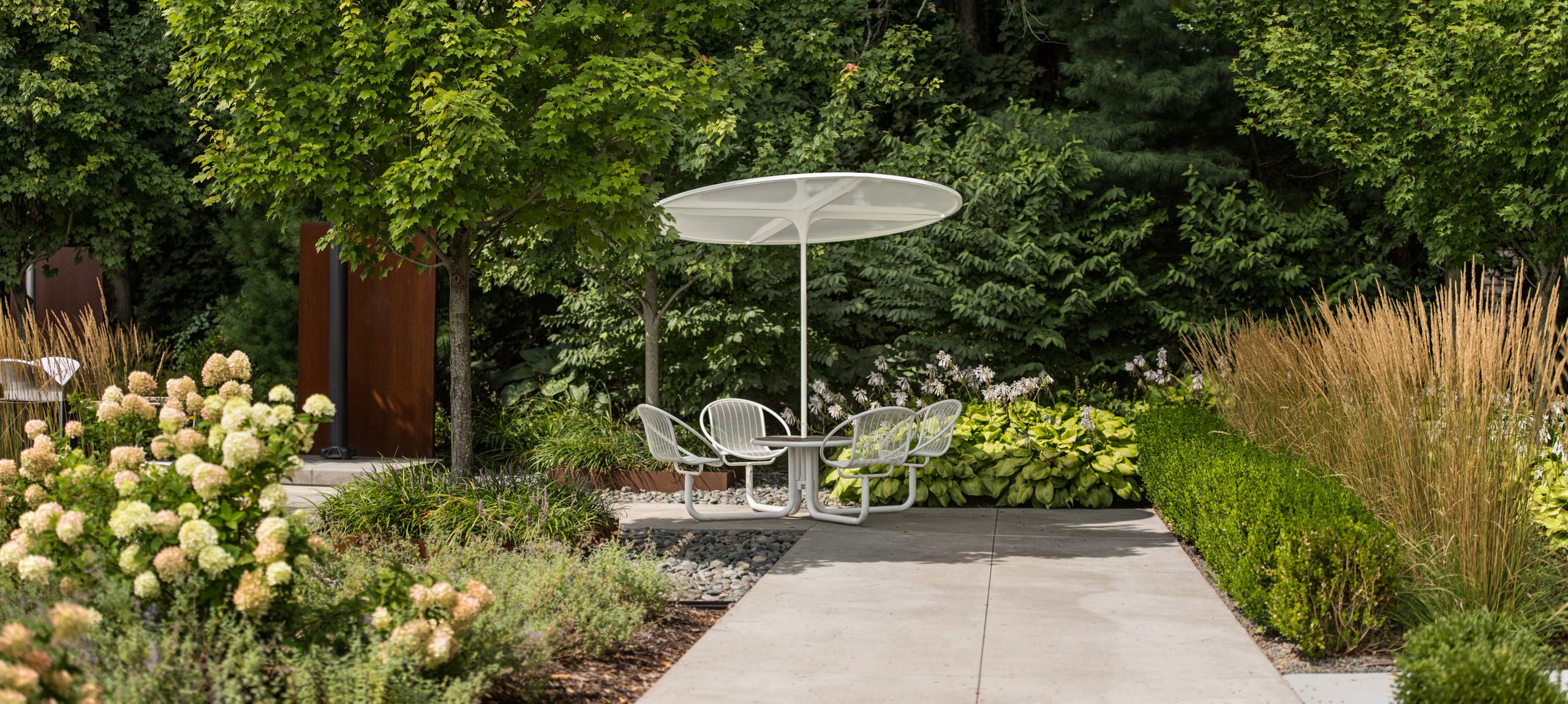 Carousel Table Top View Rendering Carousel Table - Landscape Forms