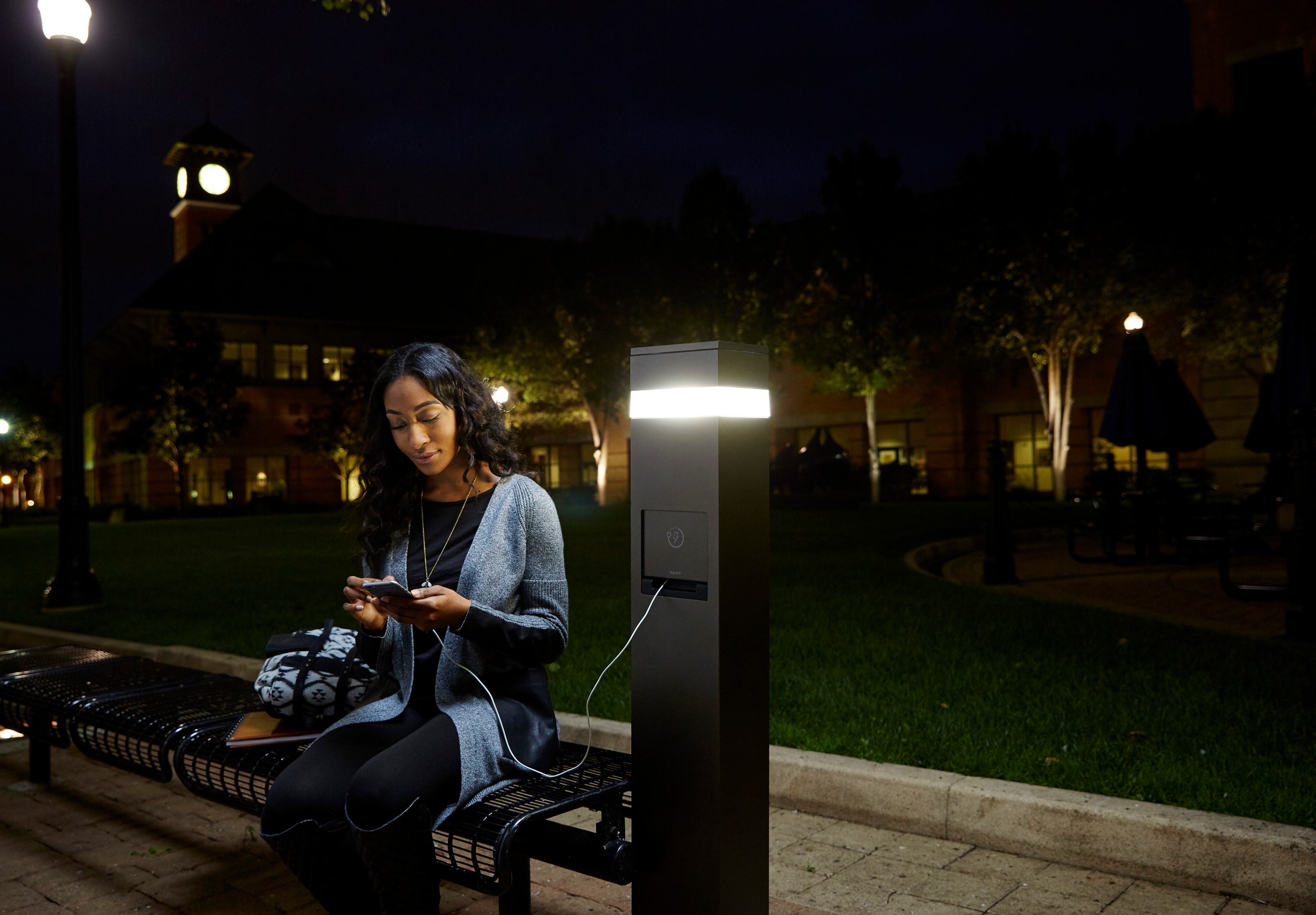 Charging Station with Area Light