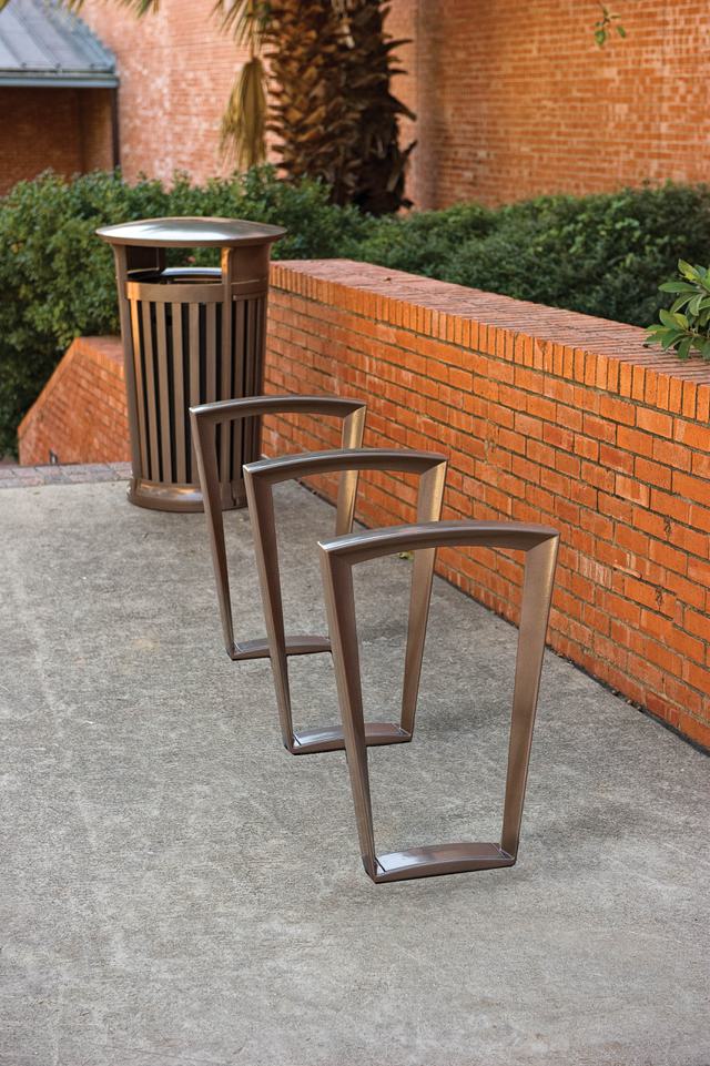 Custom Landscaping Rack Emerson Bike Rack - Landscape Forms
