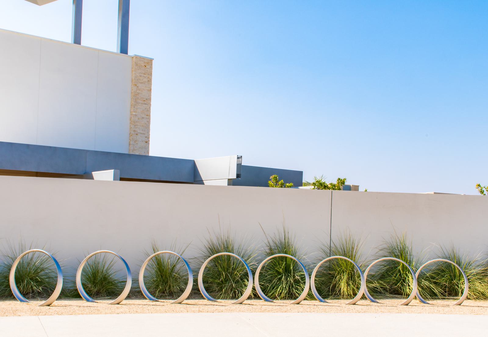 7 Loop Bike Rack Loop Bike Rack - Landscape Forms