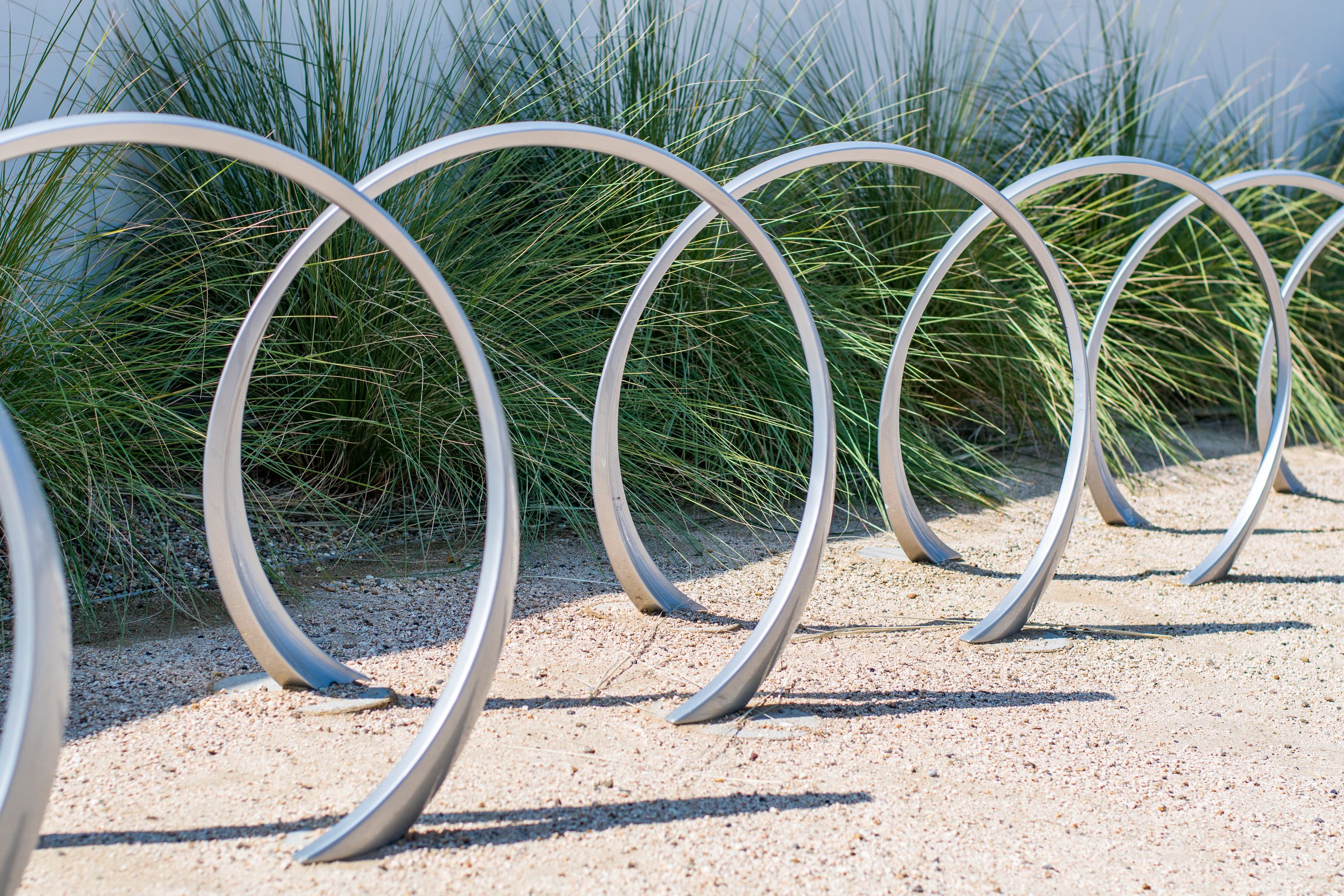 Rectangular Loop Bike Rack Loop Bike Rack - Landscape Forms