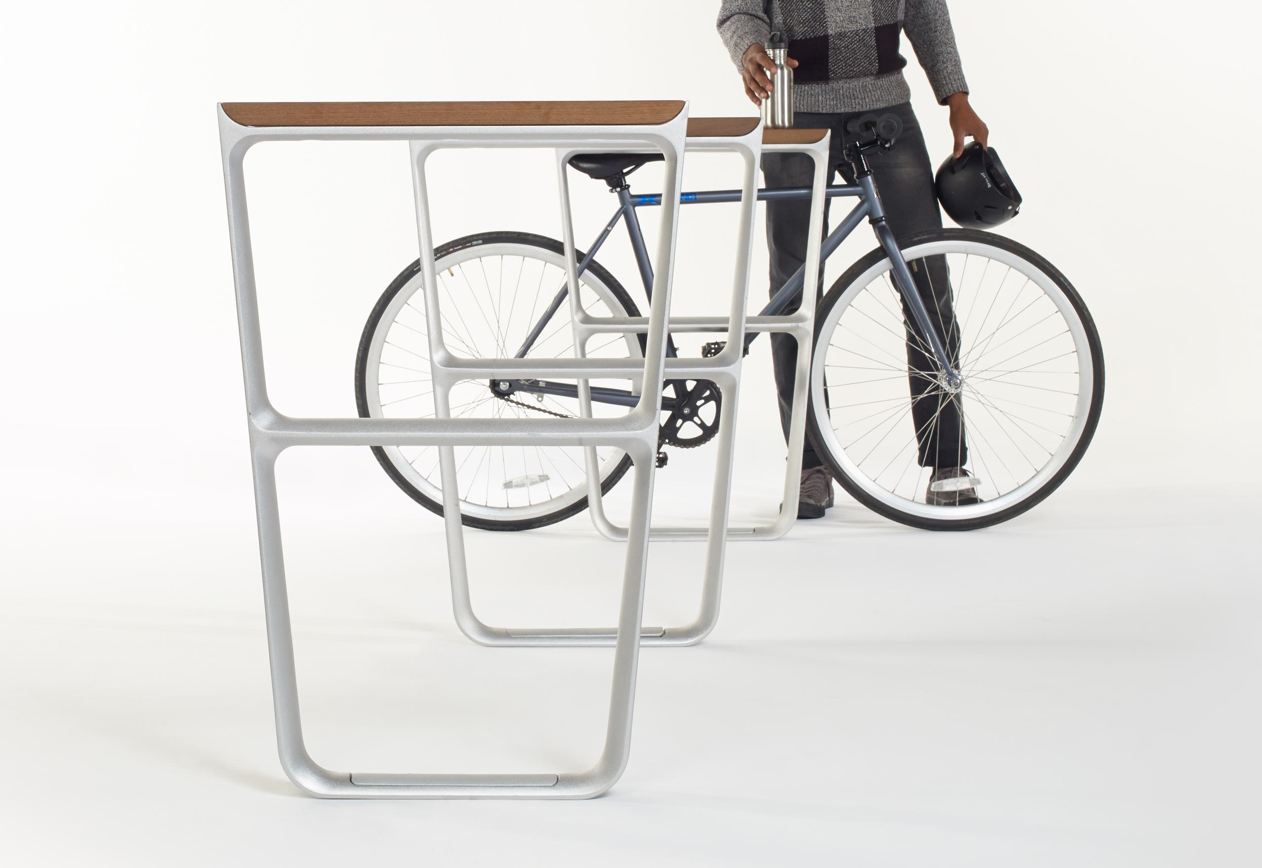 Trio Bike Rack Forms MultipliCITY Bike Rack - Landscape Forms